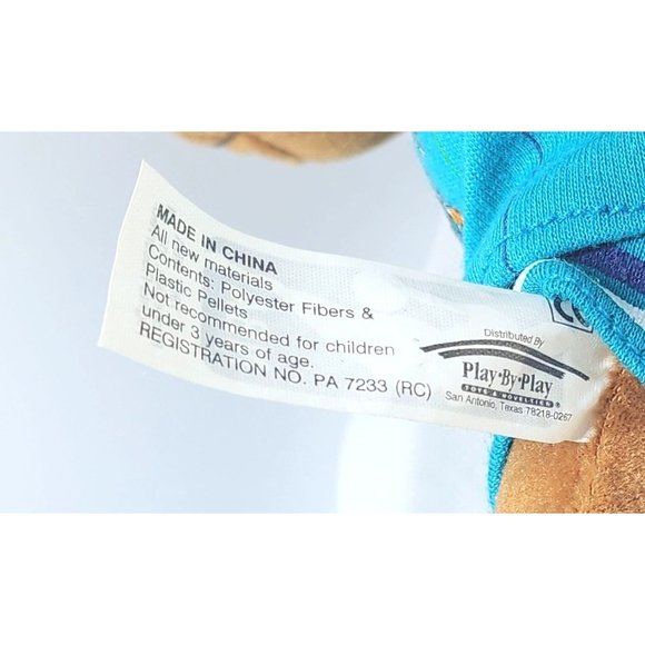 NBA Charlotte Hornet 1997 Vintage Fanimal Play By Play Toys & Novelties Stuffed - Picture 4 of 13